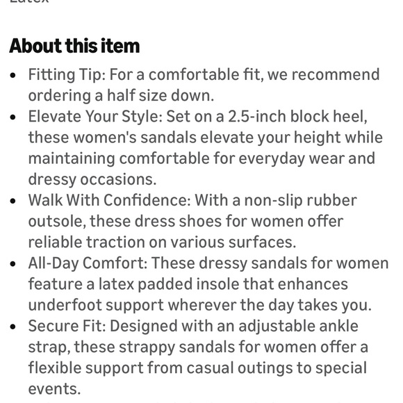 Dream Pairs Clear and Nude Chunky Heel Sandals - Picture 3 of 7